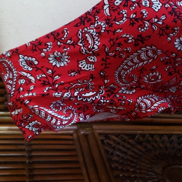 LOFT OUTLET by Ann Taylor Summer Dress Red Sleeveless - XL - NWOT - Picture 3 of 14